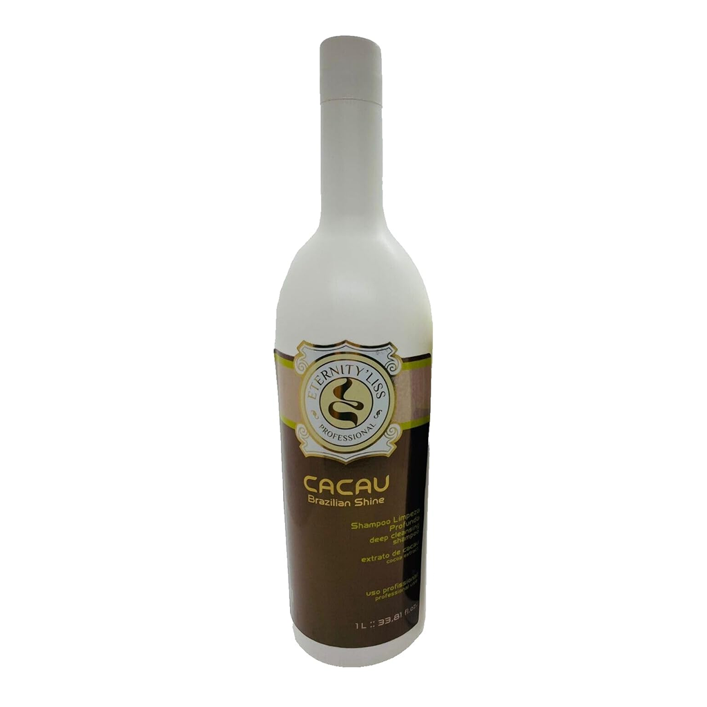 Eternity Liss, Cacau Step 1, Deep Cleansing Shampoo For Hair, 1L