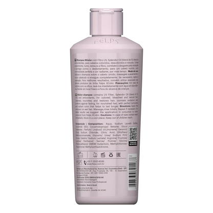Felps, XColor, Deep Cleansing Shampoo For Hair, 250ml