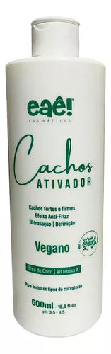 Eae, Cachos Ativador, Finishing Oil For Hair, 500ml,