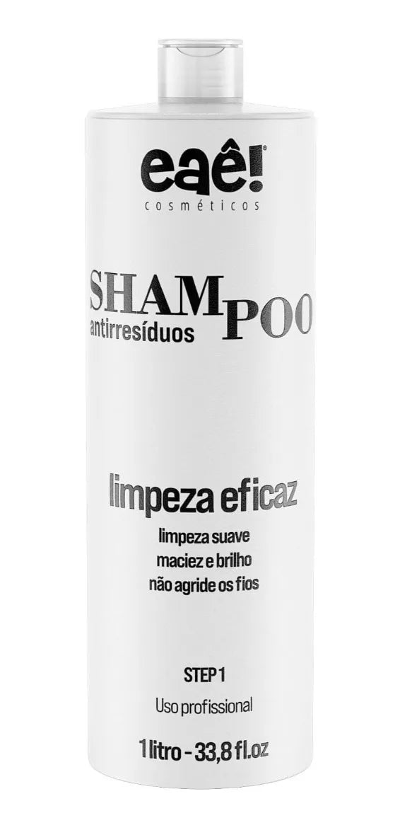Eae Cosmeticos, Eae Shampoo Antirresiduos , Deep Cleansing Shampoo For Hair 1L