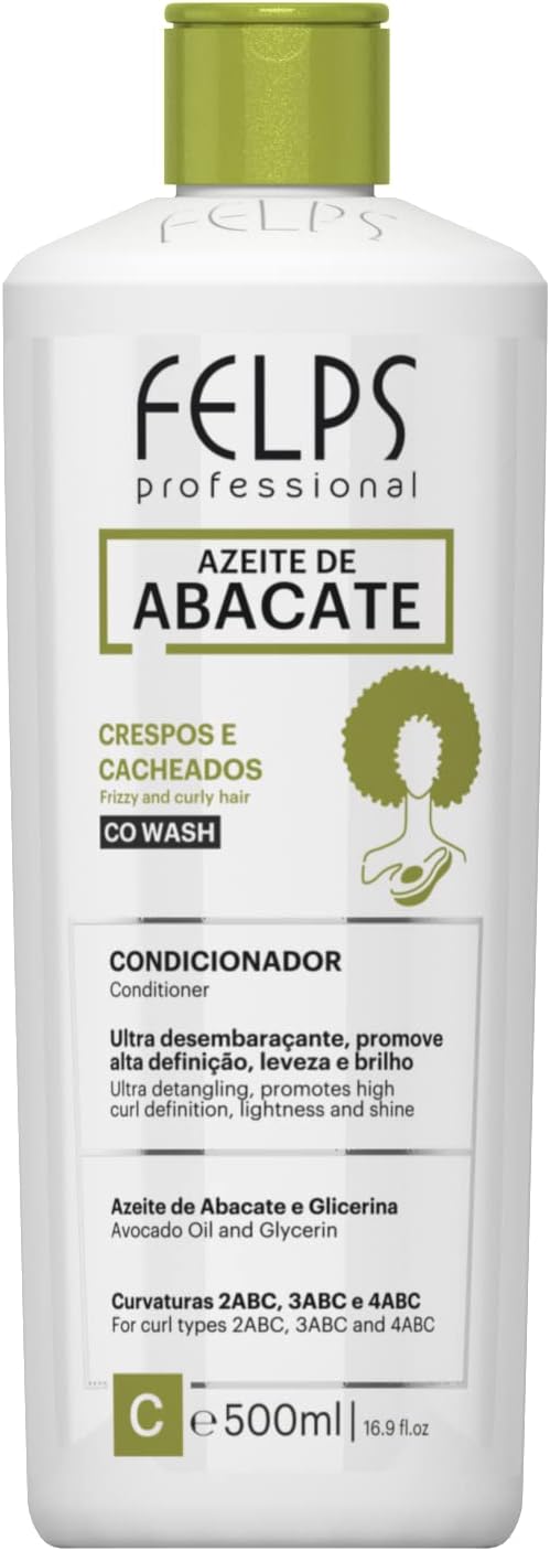 Felps, Cachos Azeite de Abacate, Restoring Conditioner For Hair, 500ml