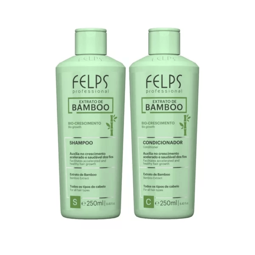 Felps Kit Extrato de Bamboo 2x250ml 8.4 oz - BUY BRAZIL STORE-trusted brazilian hair care brands