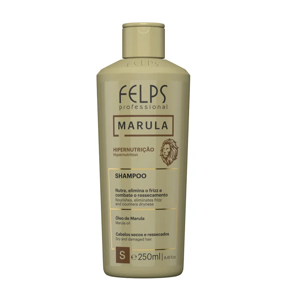 Felps, Marula Hipernutricao, Deep Cleansing Shampoo For Hair, 250ml