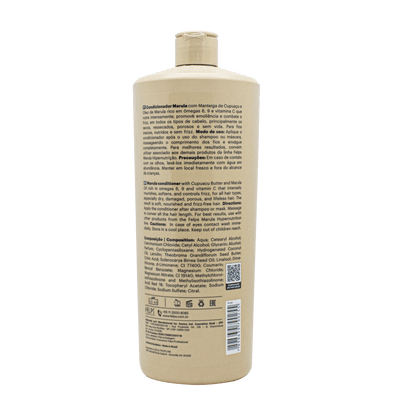Felps Marula Hipernutricao, Restoring Conditioner For Hair 1L - BUY BRAZIL STORE