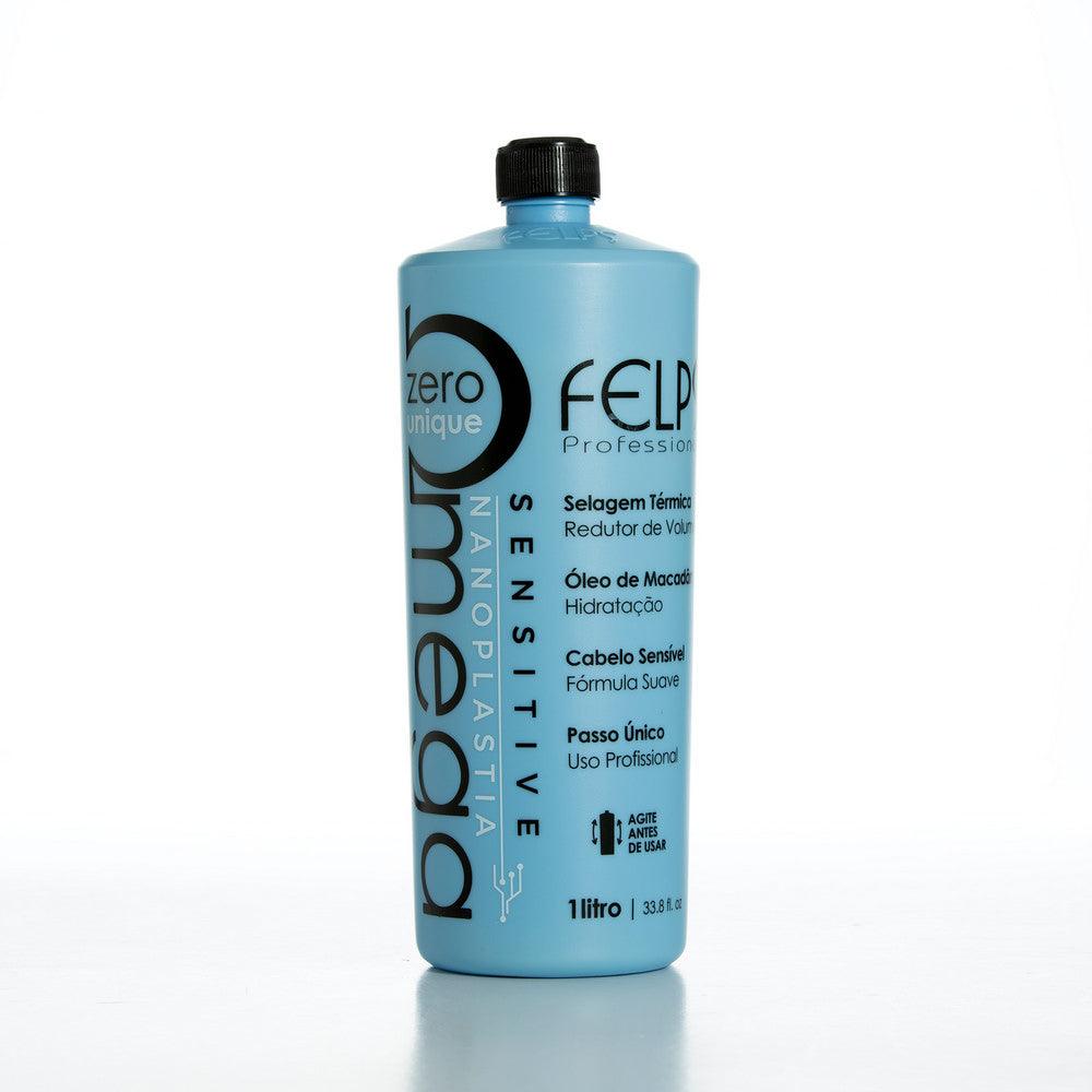 Felps, Omega Zero Unique Nanoplastia Sensitive, Restoring Conditioner For Hair, 1L - BUY BRAZIL STORE-felps professional thermal sealing omega zero unique nanoplastia
