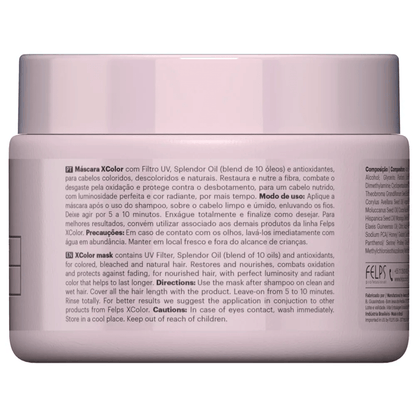 Felps X Color Protector Máscara Capilar - 300g 10.5 oz - BUY BRAZIL STORE