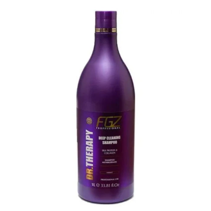 FGZ Professional, Dr Therapy, Deep Cleansing Shampoo For Hair, 1L