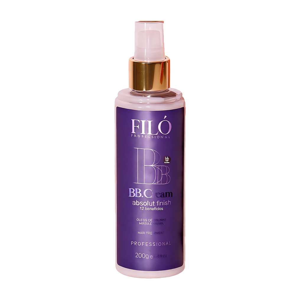 Filo Professional BB Cream Absolut Finish 200g finalizador capilar branco para brilho e cuidado