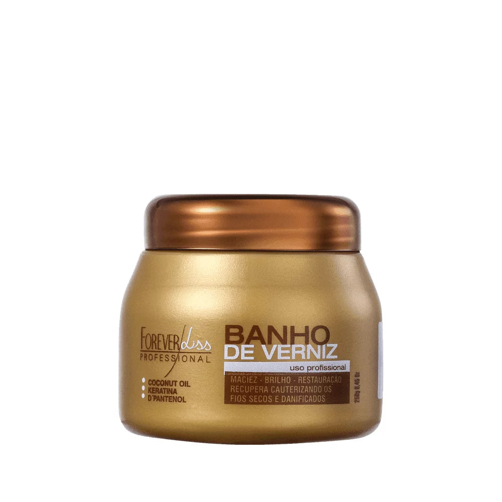 Forever Liss, Banho de Verniz, Hair Mask For Hair, 250g
