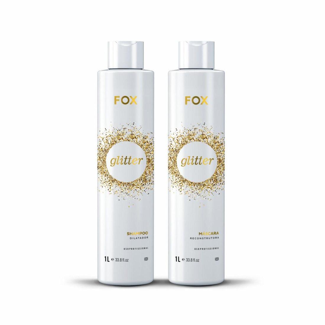 Fox, Kit Glitter Volume Reducer, 2x1L - BUY BRAZIL STORE-yamata