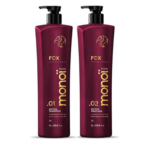 Fox, Kit Monoi Oil, 2x1L - BUY BRAZIL STORE