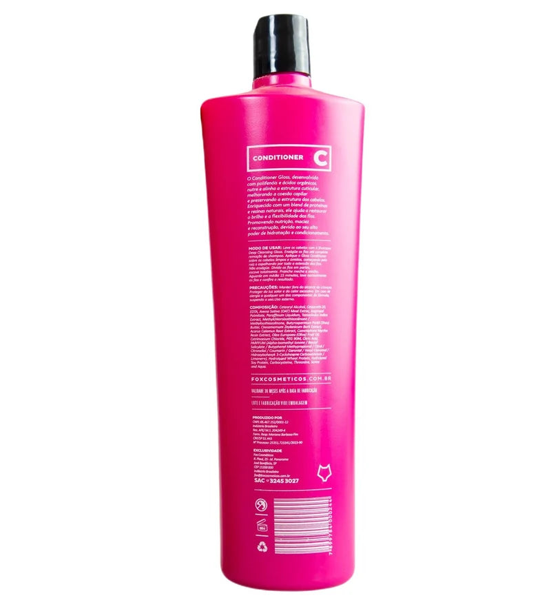 Fox, New Fox Gloss Step 2, Restoring Conditioner For Hair, 1L