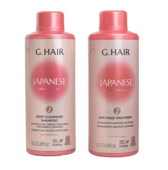 G Hair, Kit Tratamento Japonês, 2x1L