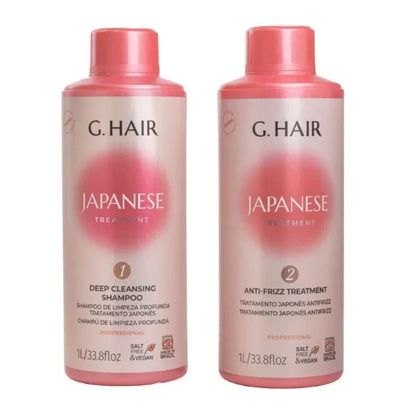 G Hair, Kit Tratamento Japonês, 2x1L