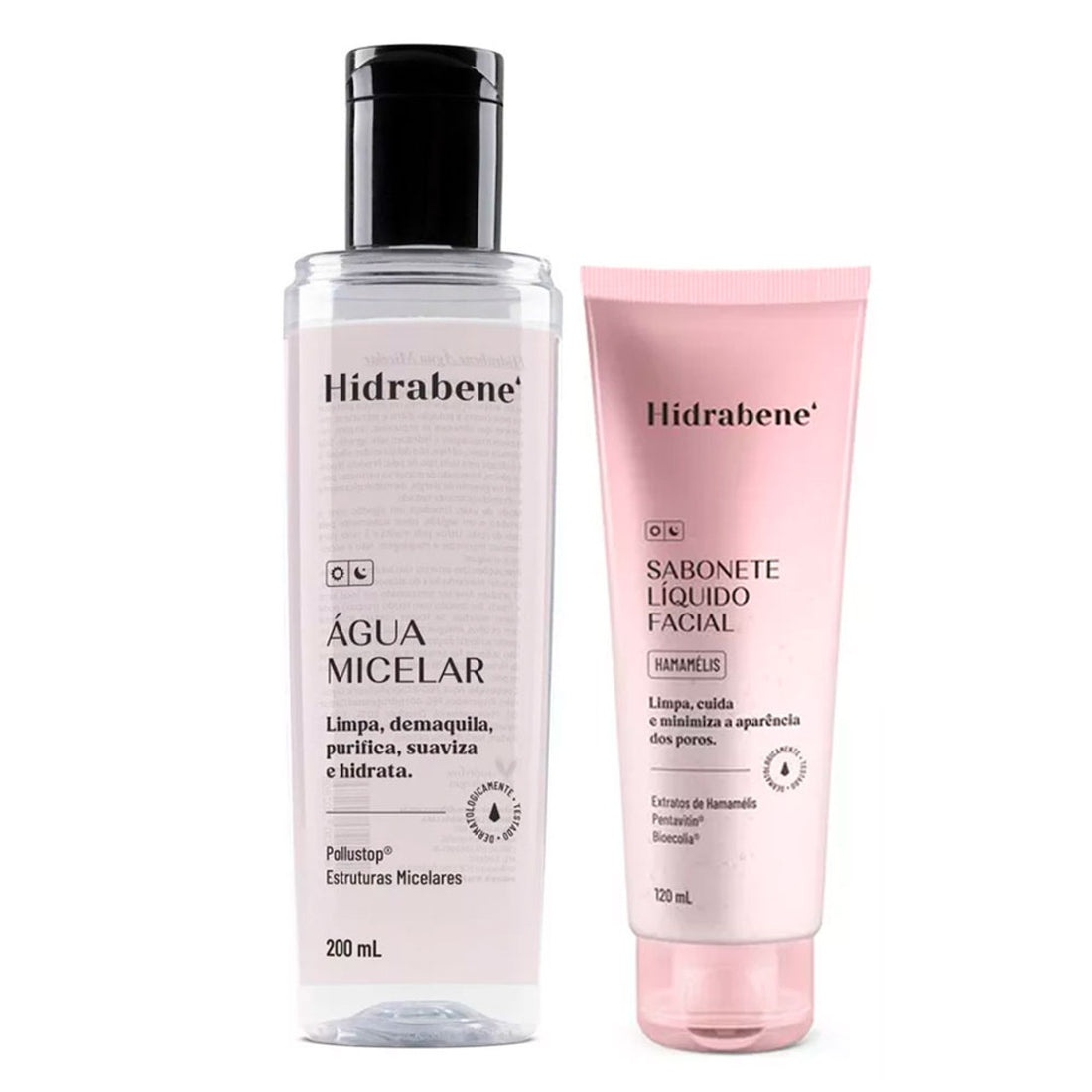 Hidrabene Micellar Water and Witch Hazel Facial Soap Kit