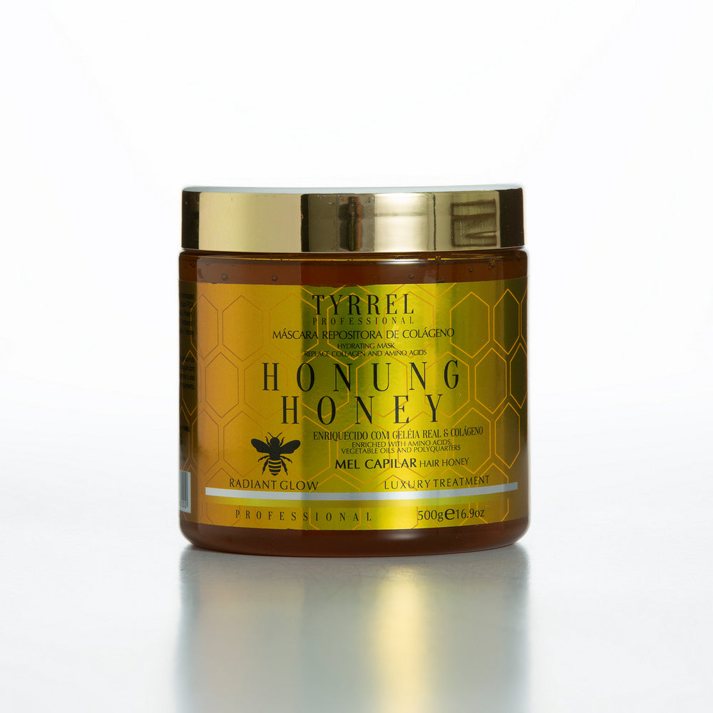 Tyrrel Professional, Honung Honey, masque capillaire pour cheveux, 500 g