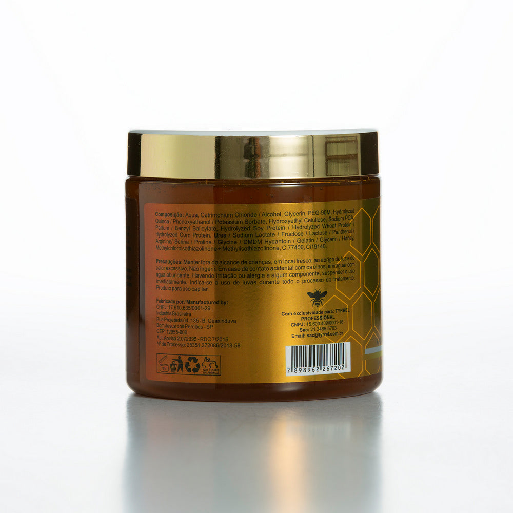 Tyrrel Professional, Honung Honey, masque capillaire pour cheveux, 500 g
