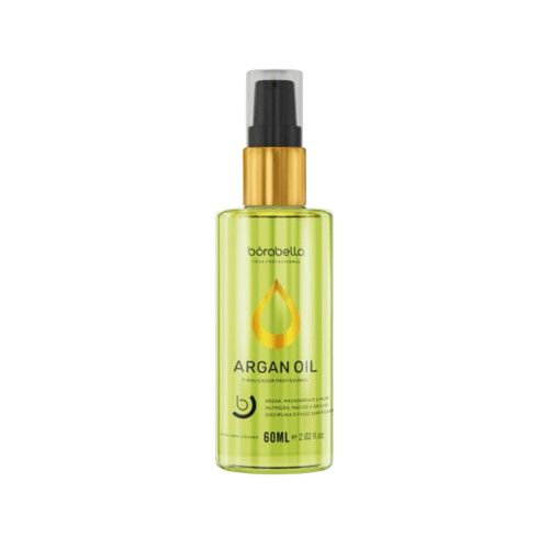 Borabella, Oleo de Argan e Macadamia, Finishing Oil For Hair, 60ml