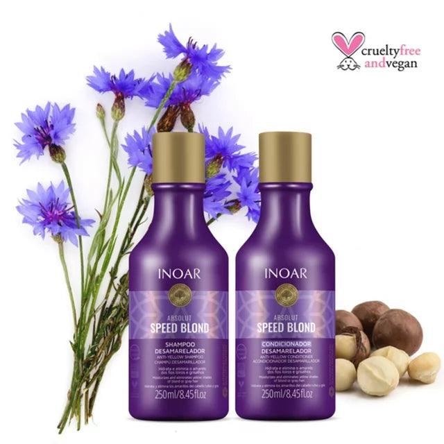 Inoar, Kit Speed Blond, 2x250ml - BUY BRAZIL STORE