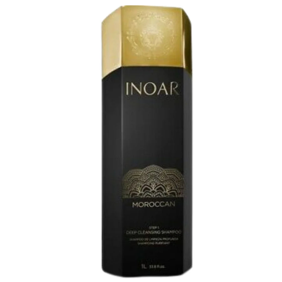 Inoar, Marrocan, Deep Cleansing Shampoo For Hair, 1L