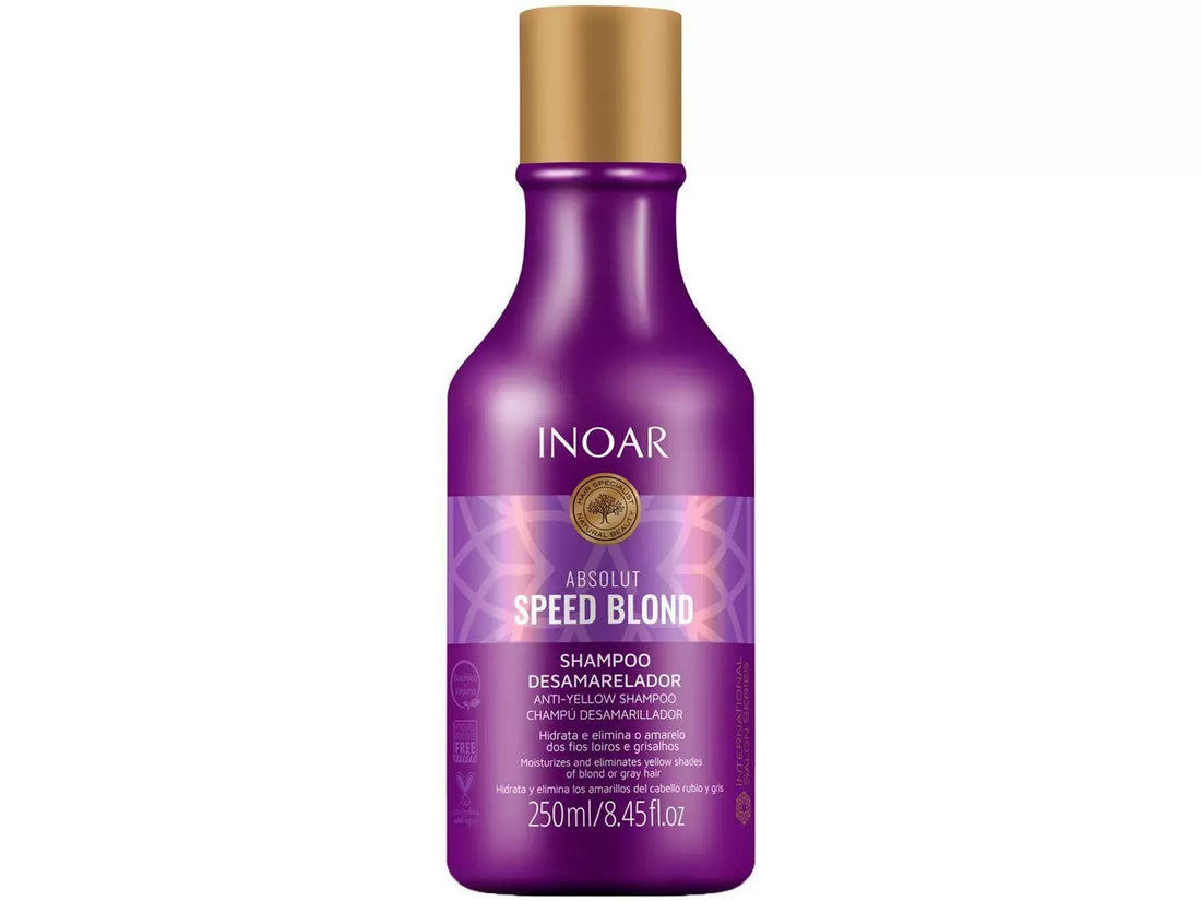 Inoar, Speed Blond, Deep Cleansing Shampoo For Hair, 250ml