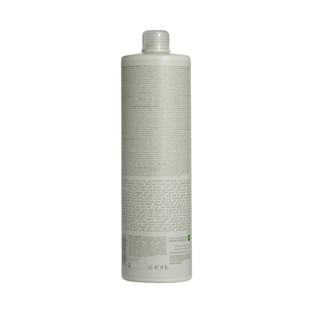 Lana Brasiles | Forest Protein Smoothing Hair Treatment For Afro Hair | Intense And Shiny Smooth Hair | 1000 ml / 33.8 fl.oz. - BUY BRAZIL STORE