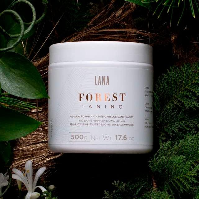 Lana Brasiles | Forest Tanino Repair Mask | Immediate Repair Of Damaged Hair | (500 gr / 17.6 oz.) - BUY BRAZIL STORE