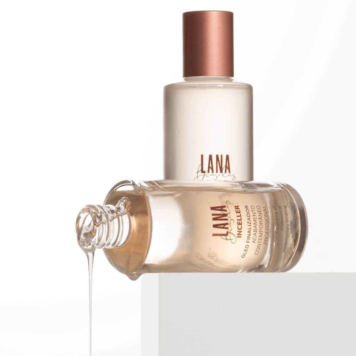 Lana Brasiles | Inceller Finishing Oil | Frizz Free And Much Shinier Hair | 60 ml / 2.02 fl.oz. - BUY BRAZIL STORE