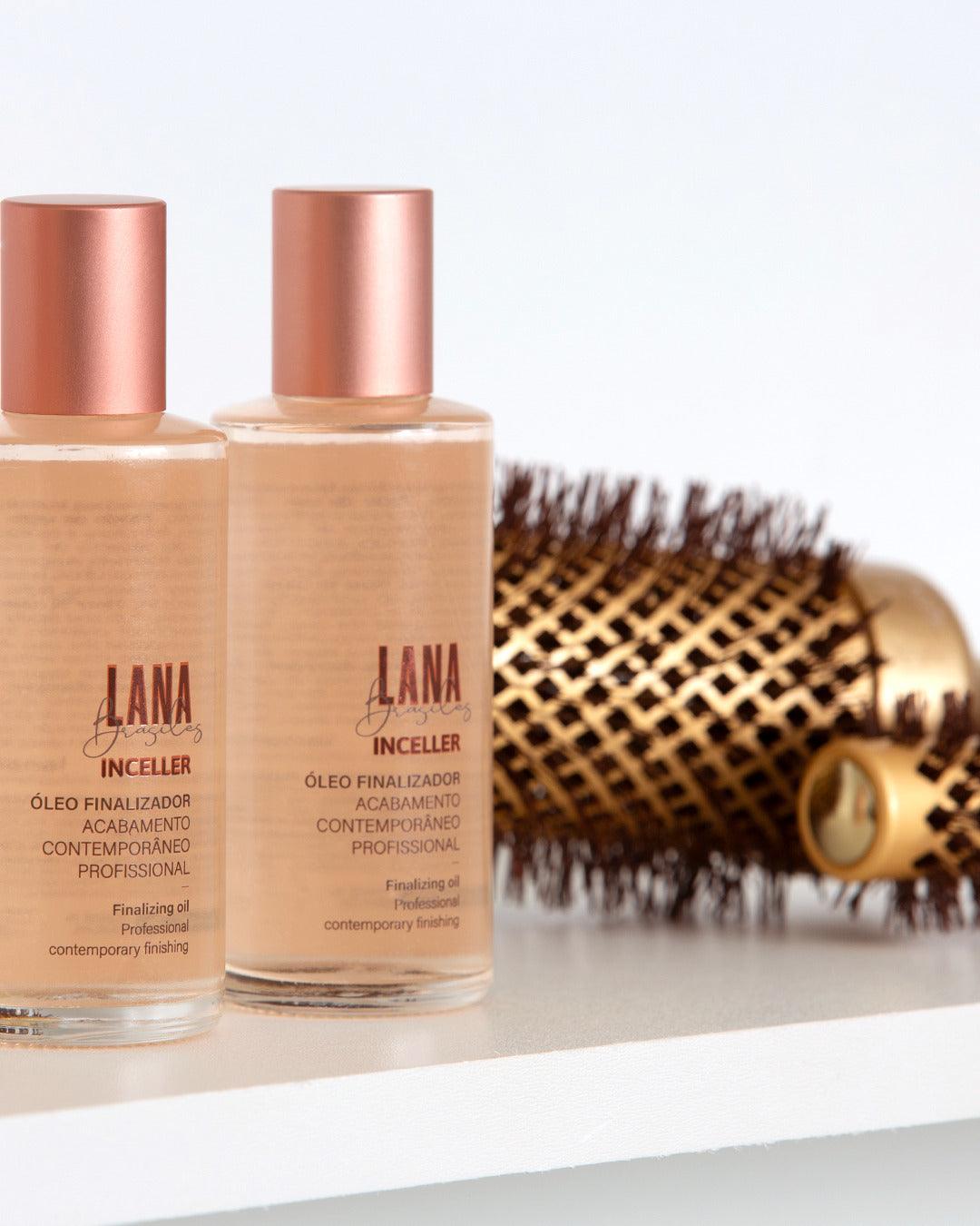 Lana Brasiles | Inceller Finishing Oil | Frizz Free And Much Shinier Hair | 60 ml / 2.02 fl.oz. - BUY BRAZIL STORE