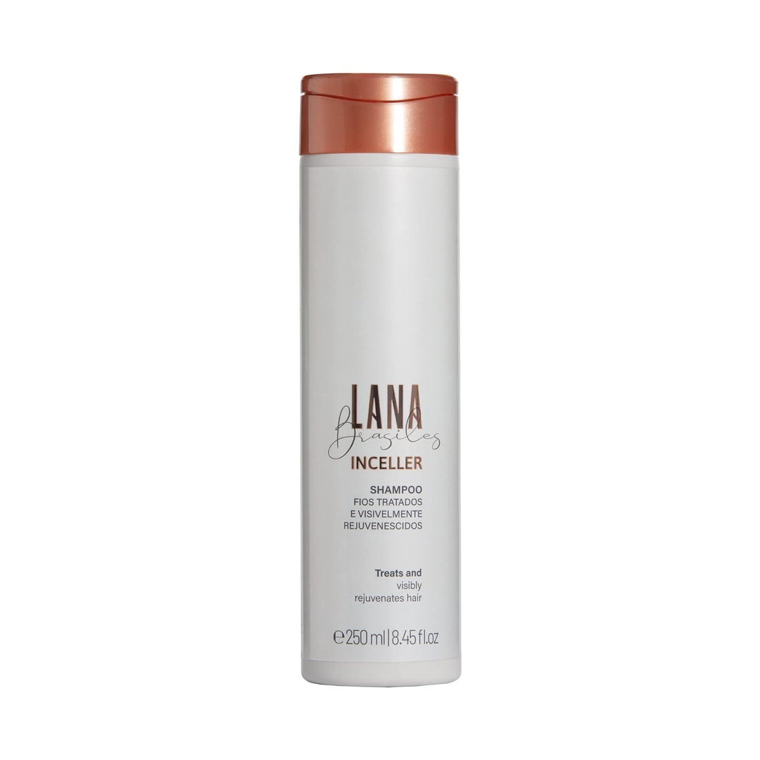 Lana Brasiles | Inceller Shampoo | Treats And Rejuvenates Hair | Shine And Softness | 250 ml / 8.45 fl.oz. - BUY BRAZIL STORE
