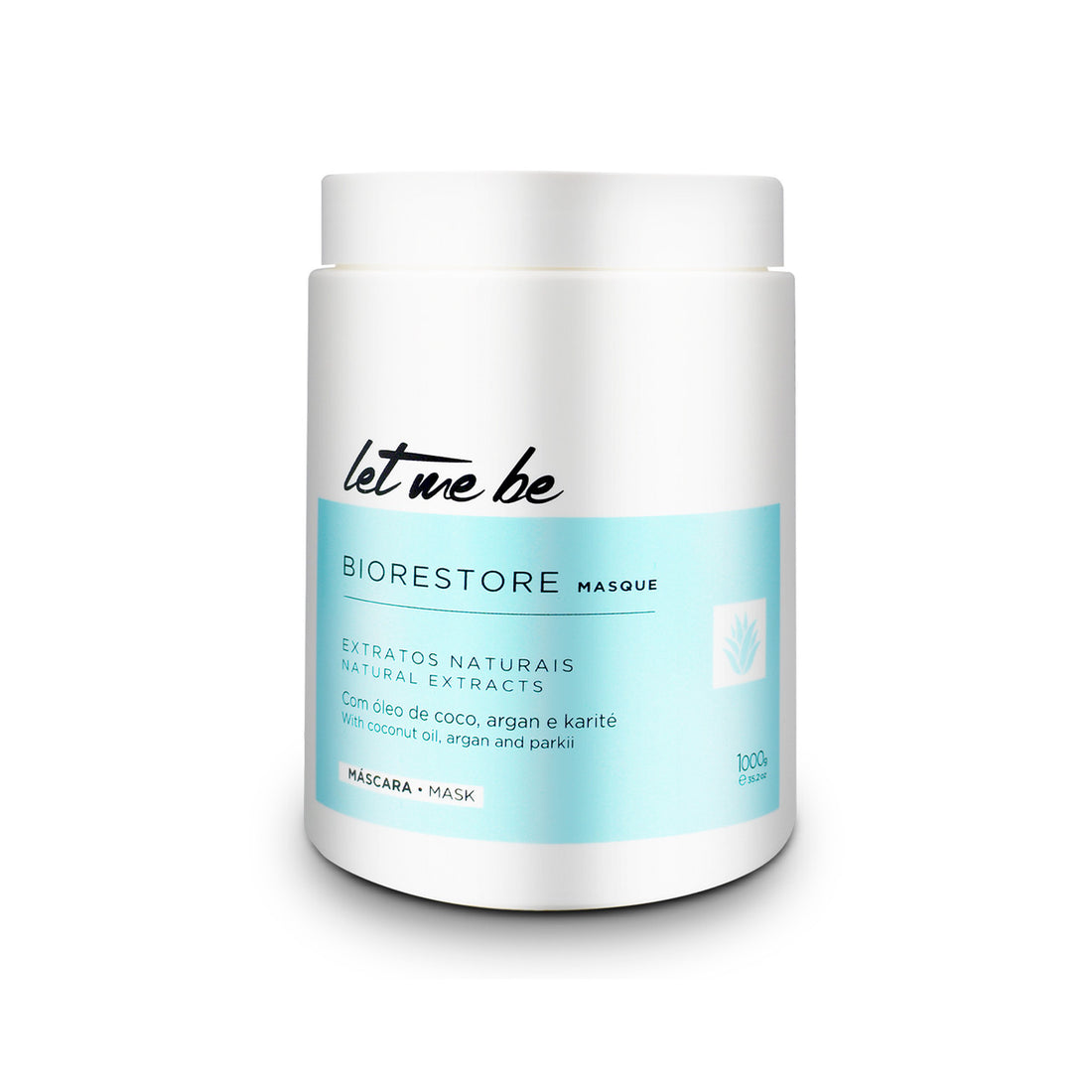 Let me be, Biorestore, Hair Mask For Hair, 1Kg