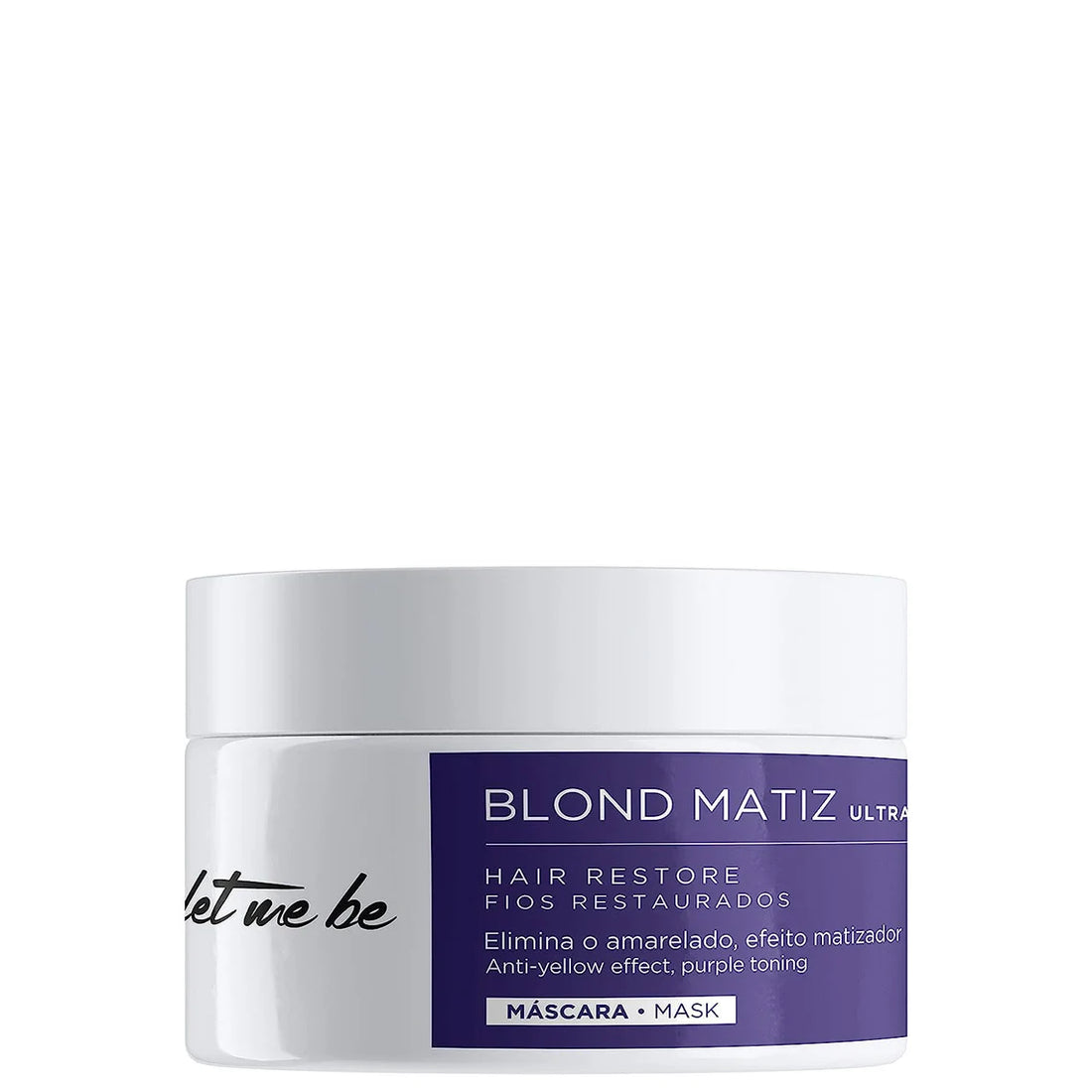 Let me be, Blond Matiz Ultra, Hair Mask For Hair, 250g