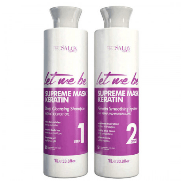 Let me be, Kit Supreme Mask Keratin, 2x1L - BUY BRAZIL STORE