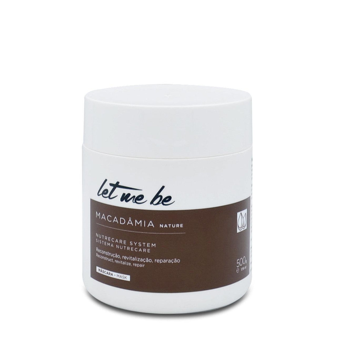 Let me be, Macadamia, Hair Mask For Hair, 500g - BUY BRAZIL STORE