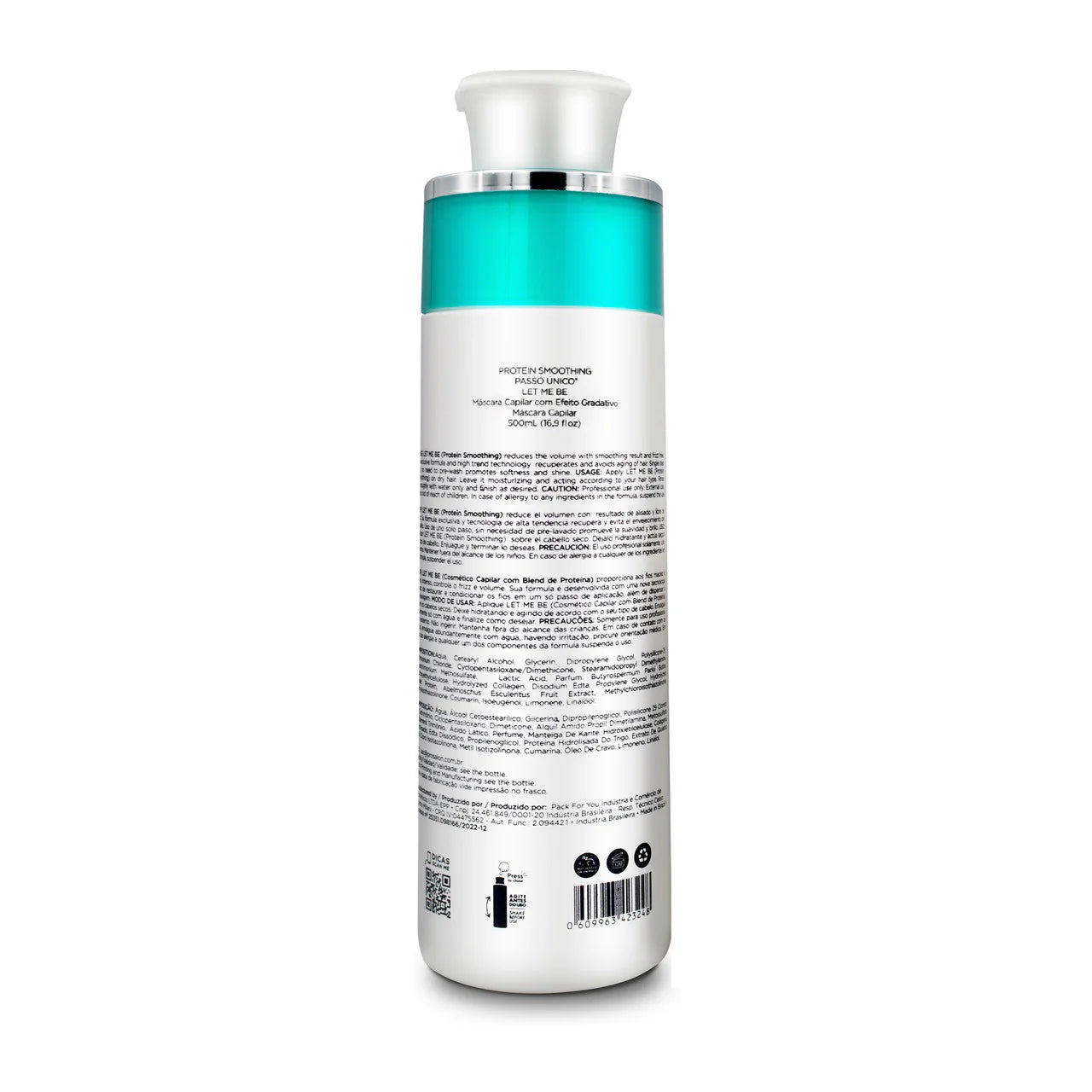 Let me be, Protein Smoothing, Restoring Conditioner For Hair, 500ml