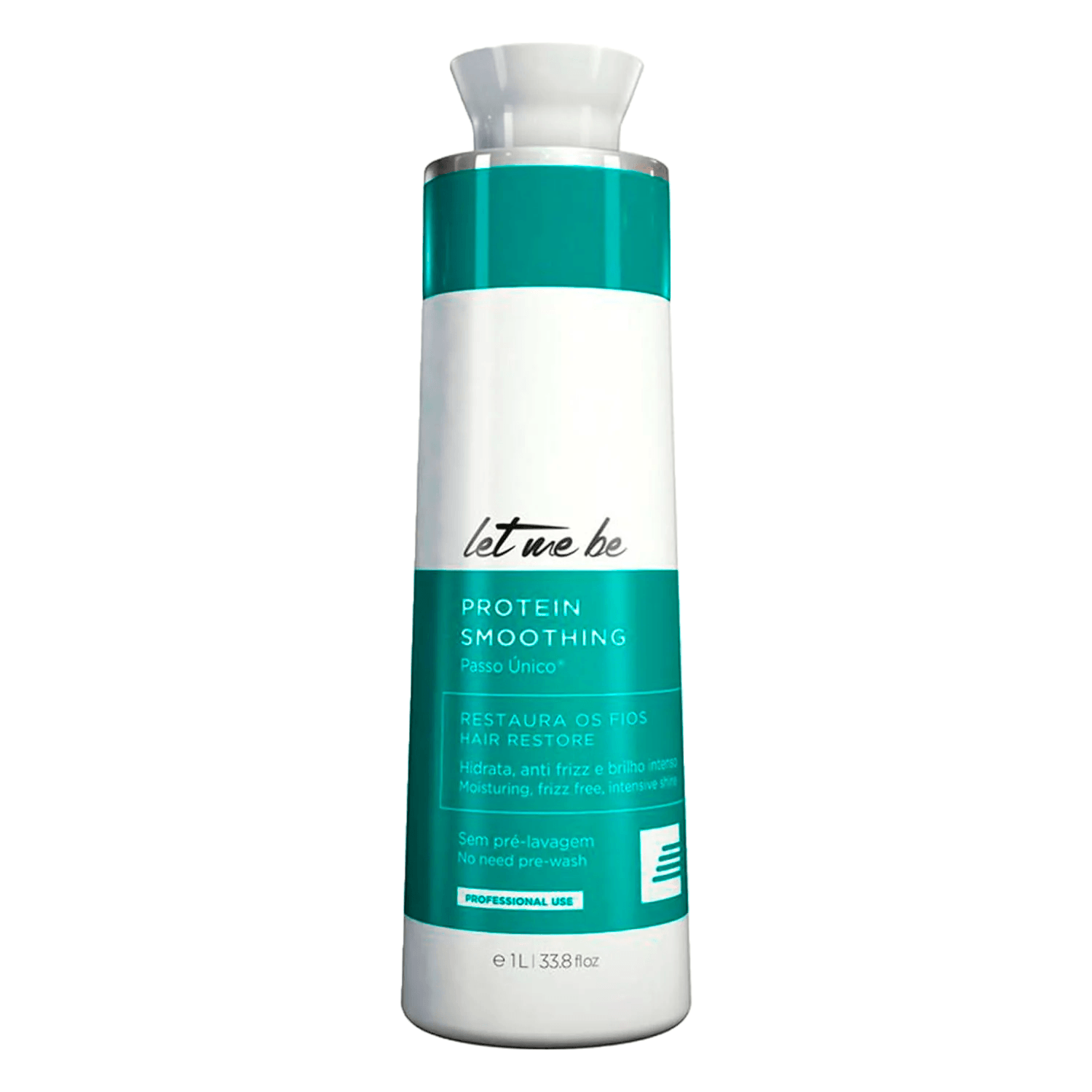 Let me be, Protein Smoothing, Restoring Conditioner For Hair, 1L 33.8fl.oz - BUY BRAZIL STORE