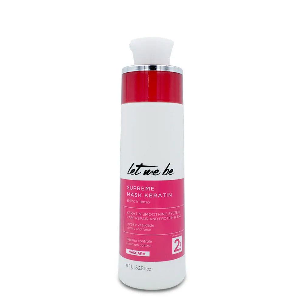 Let me be, Supreme Keratin 2, Restoring Conditioner For Hair, 1L - BUY BRAZIL STORE