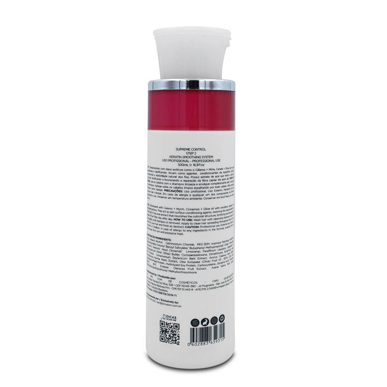 Let me be, Supreme Mask Keratin 2, Restoring Conditioner For Hair, 500ml - BUY BRAZIL STORE