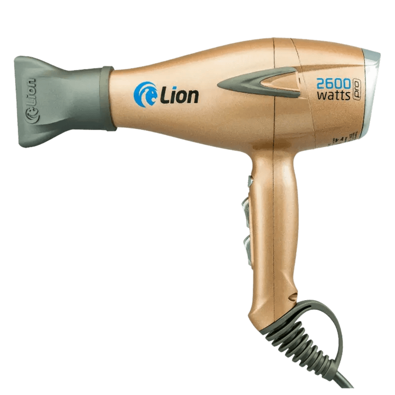 Lion, Tutti Pro 2600W Gold 220V, Hair Dryer , 560g - BUY BRAZIL STORE