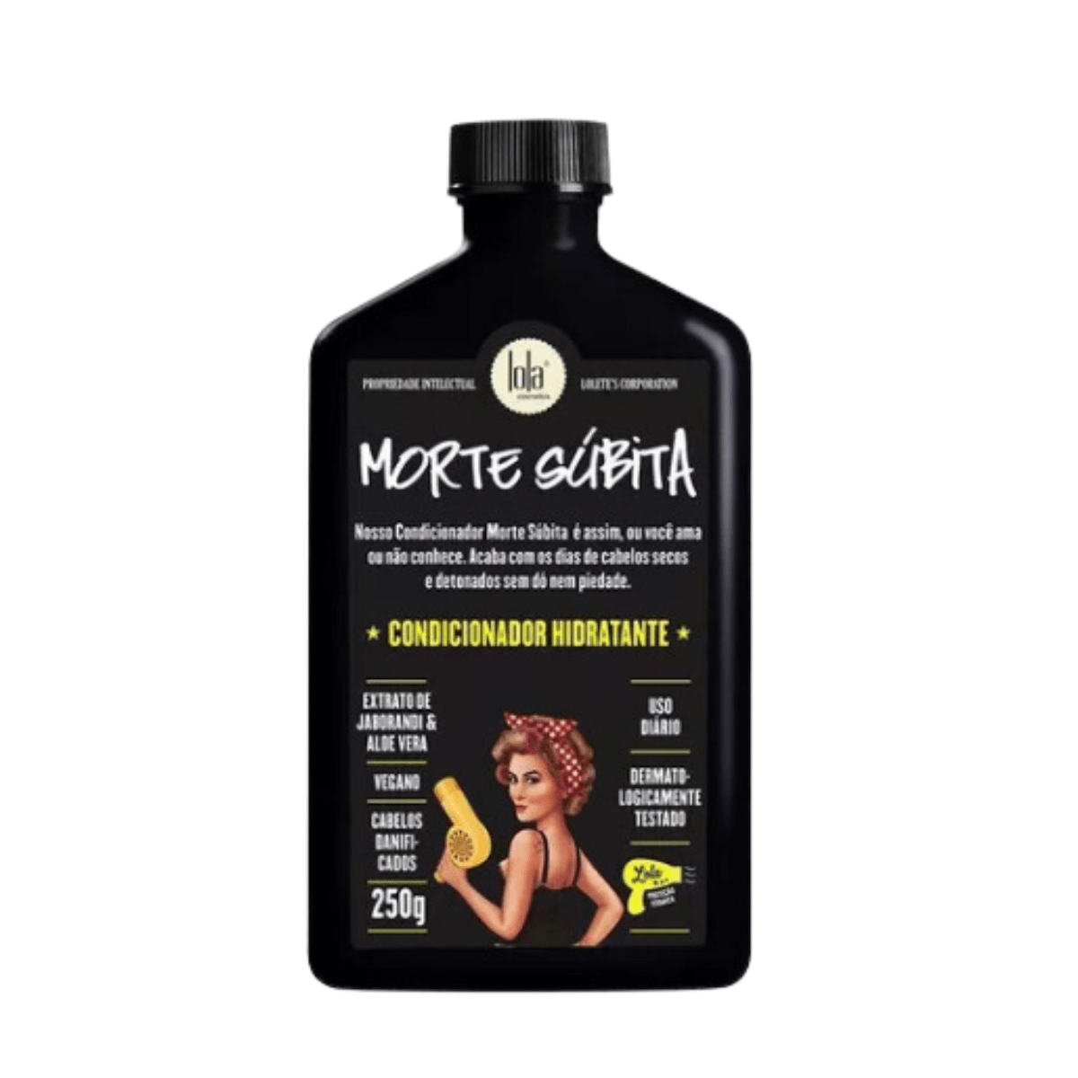 Lola Cosmetic Sudden Death Shampoo+ Sudden Death Conditioner 250 g + Sudden Death Moisturizing Mask 450 g - BUY BRAZIL STORE