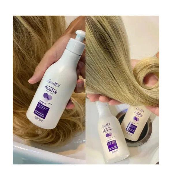 Matiz Blond Hair Tinting Maintenance Home Care Treatment Kit 2x300 - Dwell&