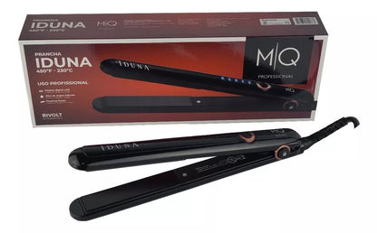 MQ, Prancha Iduna 450ºF 230ºC Bivolt, Eletronic For Hair