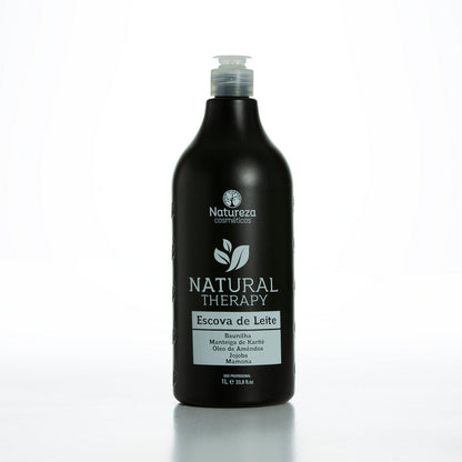 Natureza Cosmeticos, Natural Therapy Escova de Leite, Après-shampoing réparateur pour cheveux, 1L
