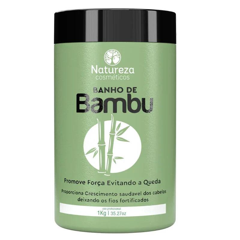 Natureza Cosmeticos, Banho de Bambu, Hair Mask For Hair, 1Kg - BUY BRAZIL STORE