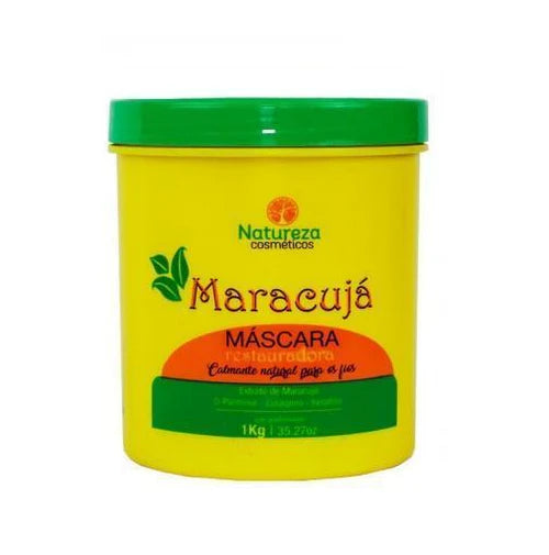 Natureza Cosmeticos, Maracuja Restauradora, Hair Mask For Hair, 1kg