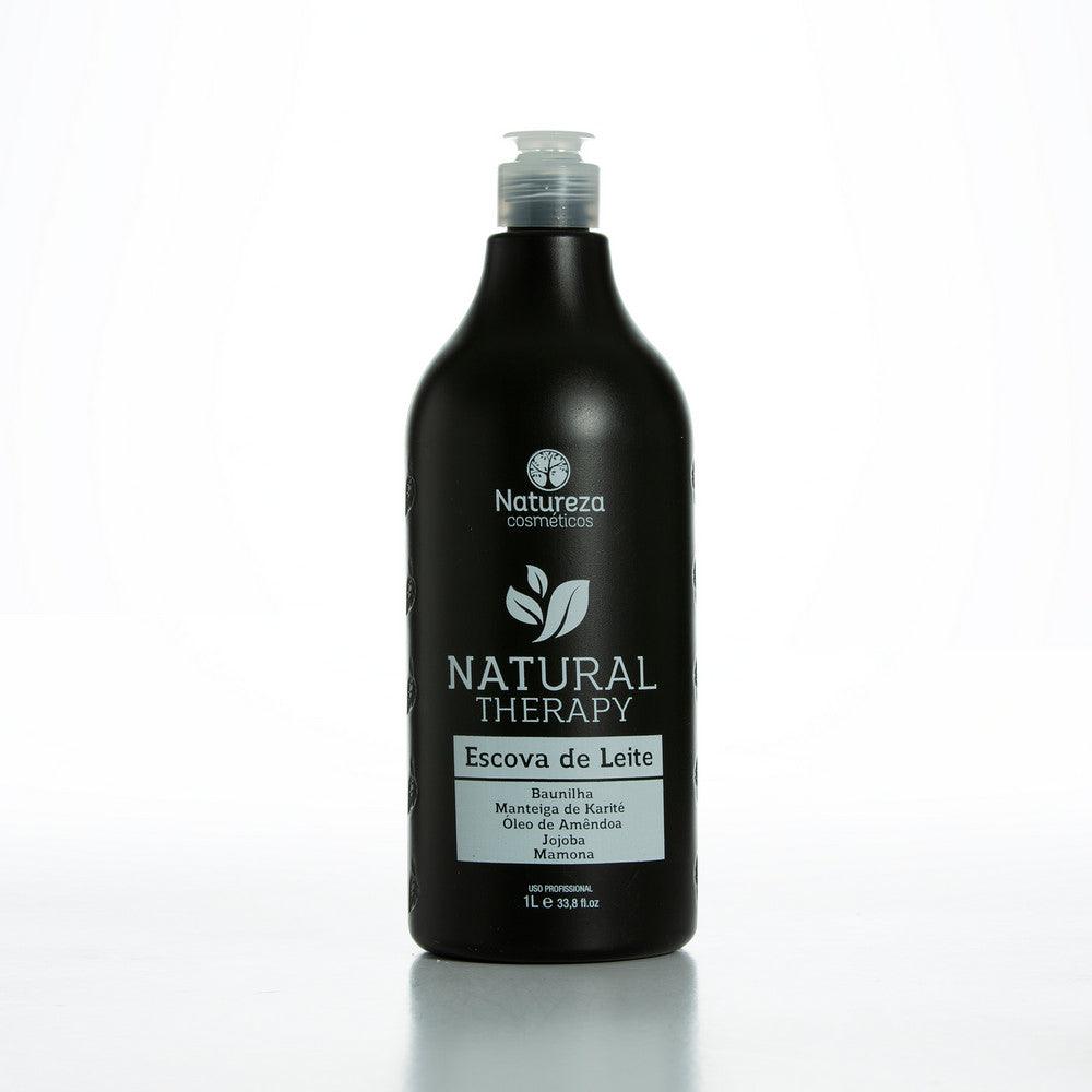 Natureza Cosmeticos, Natural Therapy Escova de Leite, Restoring Conditioner For Hair, 1L - BUY BRAZIL STORE