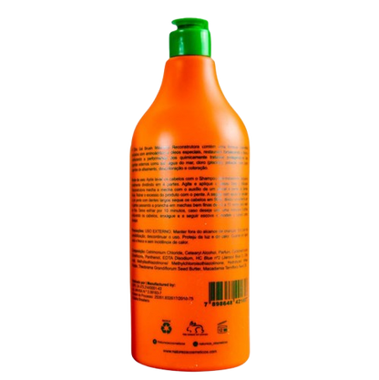 Natureza Cosmeticos, Citric Gel Brush 2 , Hair Mask For Hair, 1L