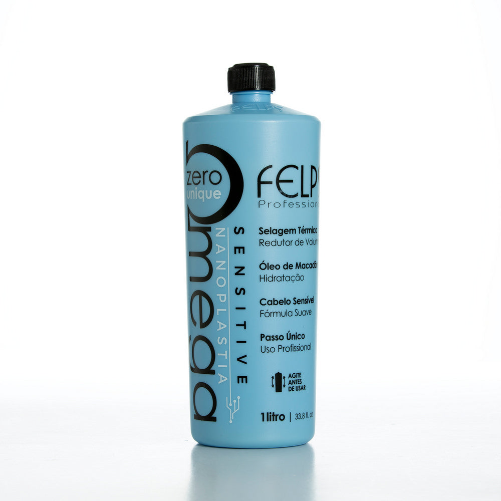 Felps, Omega Zero Unique Nanoplastia Sensitive, Après-shampoing réparateur pour cheveux, 1 L
