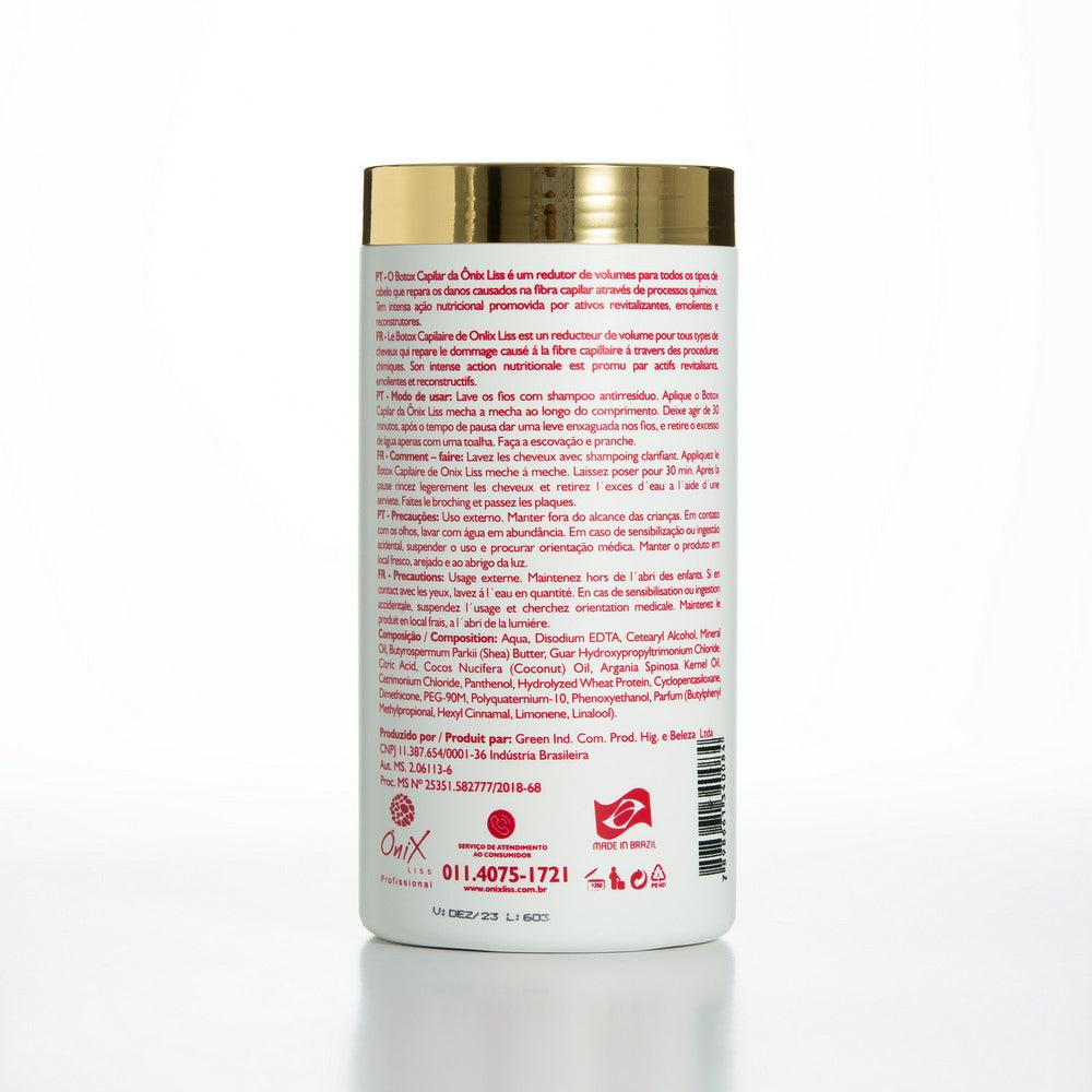 Onix, BTX Capilar Bio Performance SOS, Hair Mask For Hair 1kg 35.2 oz - BUY BRAZIL STORE