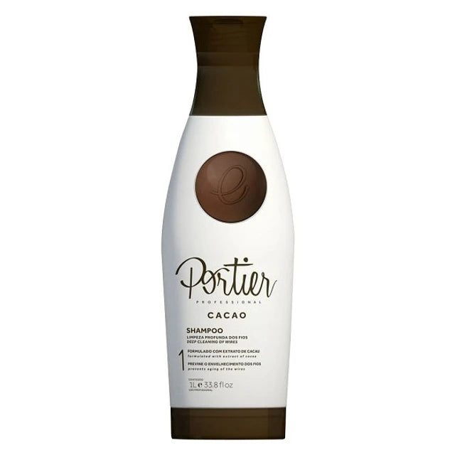 Portier, Anti Residuos Cacao, Deep Cleansing Shampoo For Hair, 1L